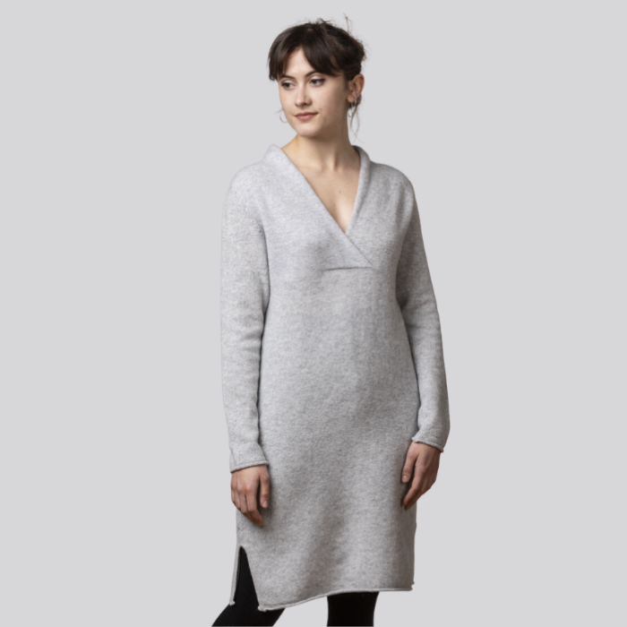 eribé Corry Dress - No Trim Pearl Grey