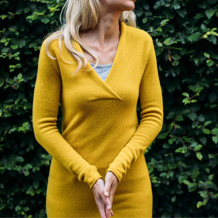 eribé Corry Dress - No Trim Piccalilli