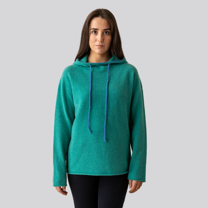 eribé Corry Hoody Sweater Shamrock