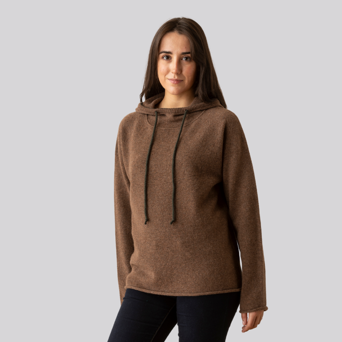 eribé Corry Hoody Sweater Tobacco