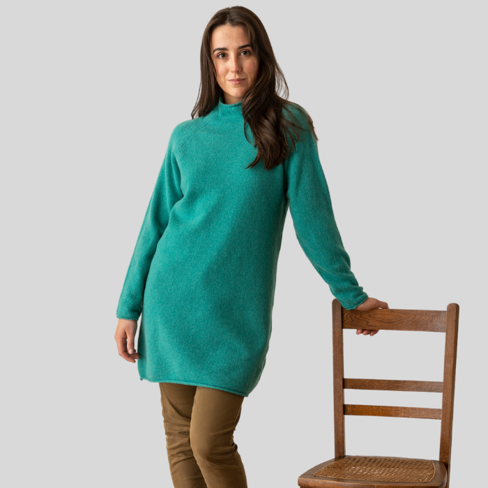 eribé Corry Sweater Dress Shamrock