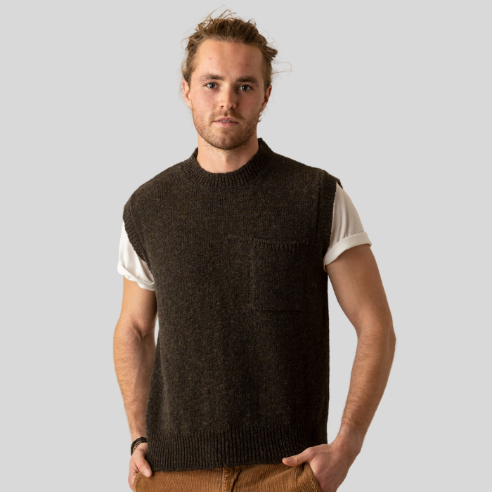 eribé Ecology Crew Neck Vest