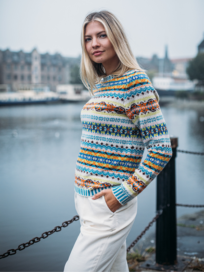 eribé Kinross Sweater Tulip