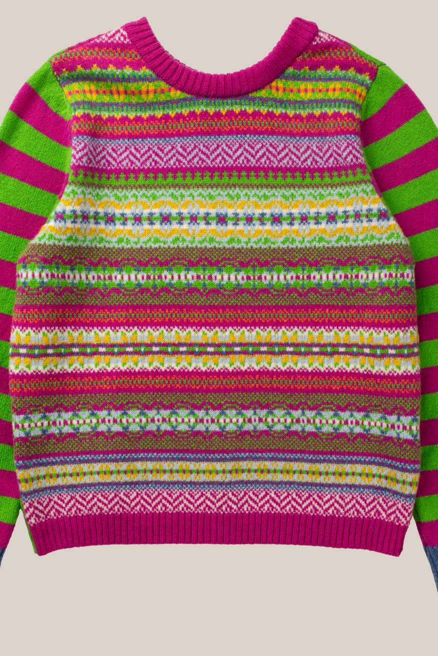 Eribé Stobo Fairisle Sweater - Reversible