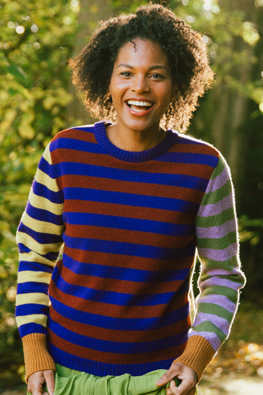 eribé Stobo Stripe Sweater