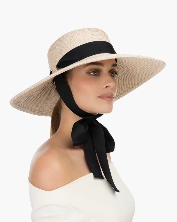 Eric Javits Artista Cream/Black