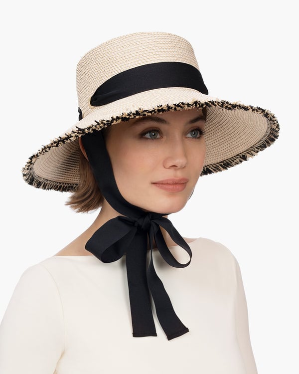 Eric Javits Aruba Cream/Black