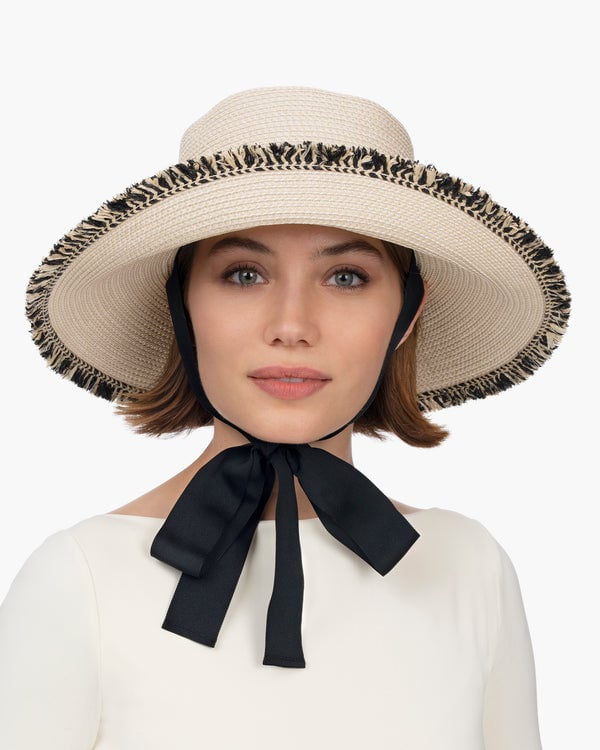 Eric Javits Aruba Cream/Black