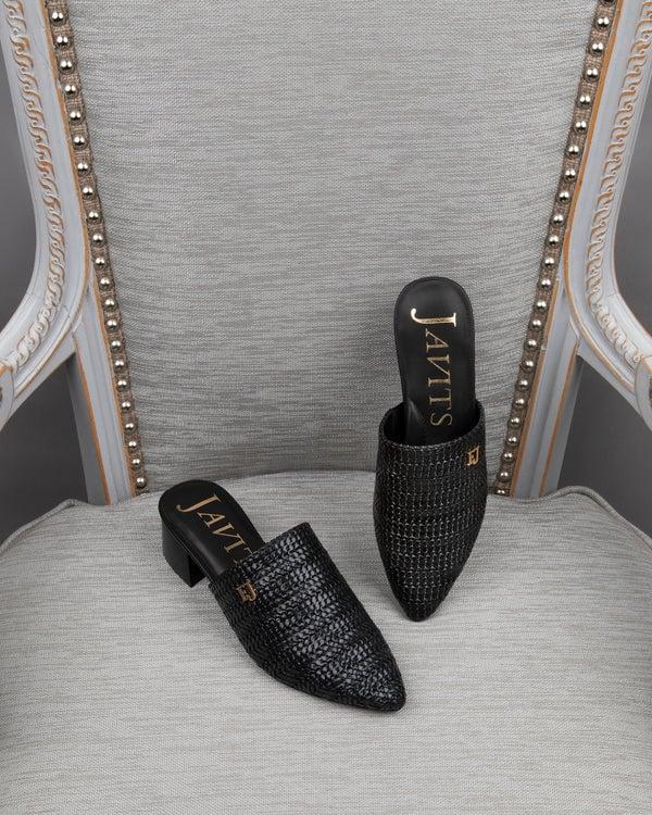 Eric Javits Aura Mule Black 6