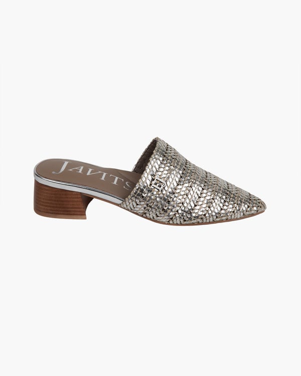Eric Javits Aura Mule Silver 6