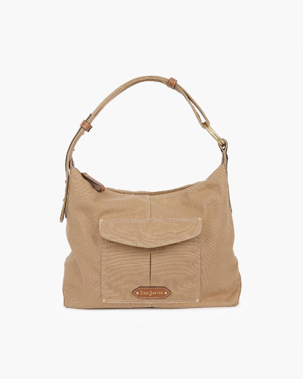 Eric Javits Cargo Hobo Khaki