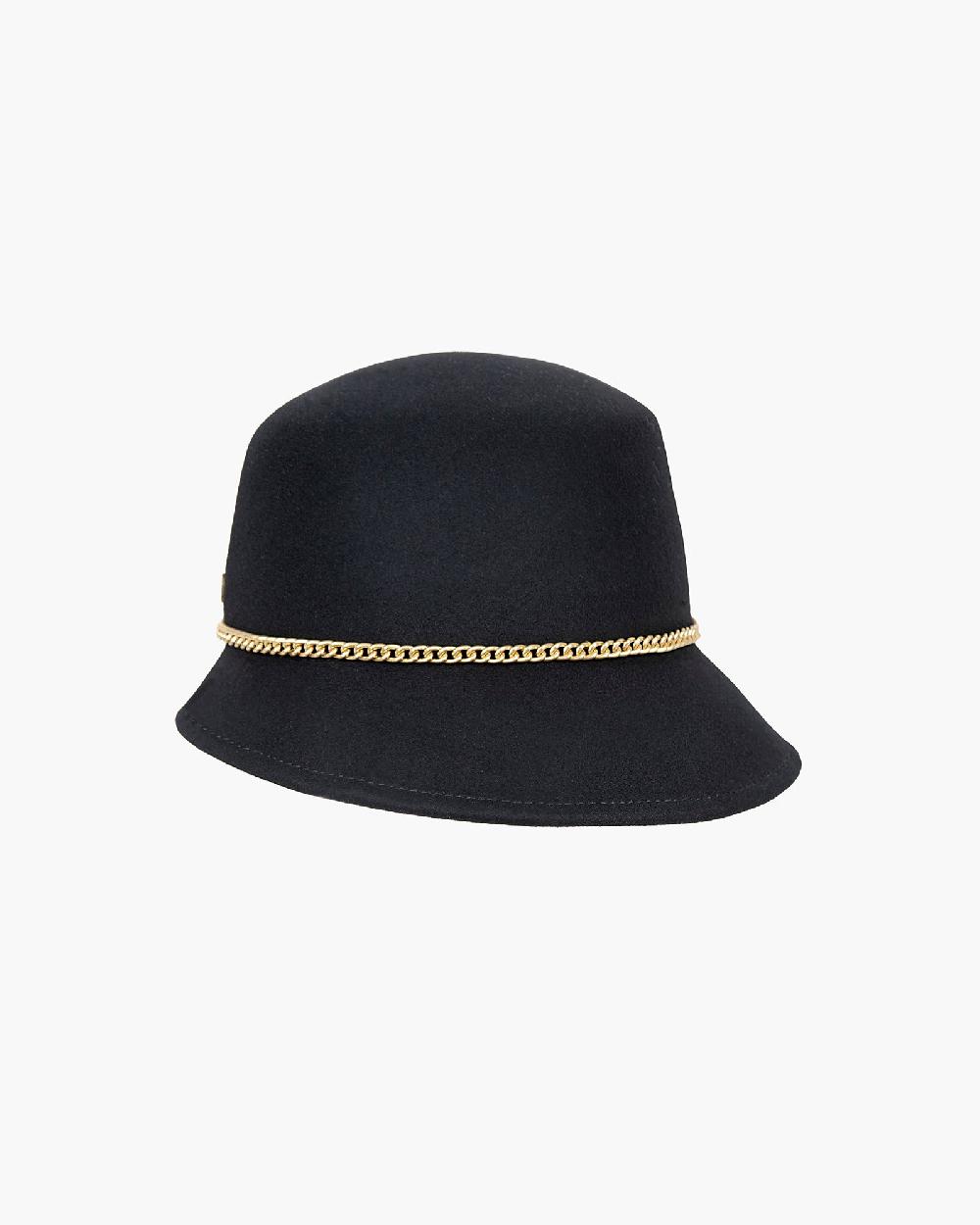 Eric Javits Chain Cloche Black