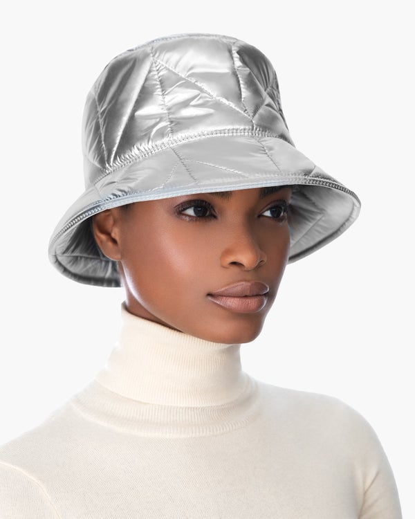 Eric Javits Chevra Bucket Silver