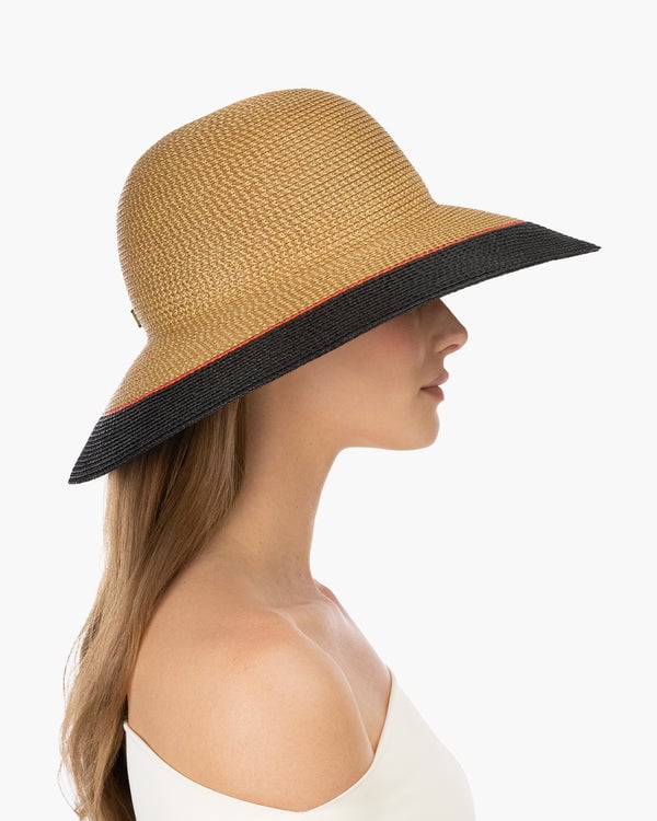 Eric Javits Francoise Natural/Black Mix