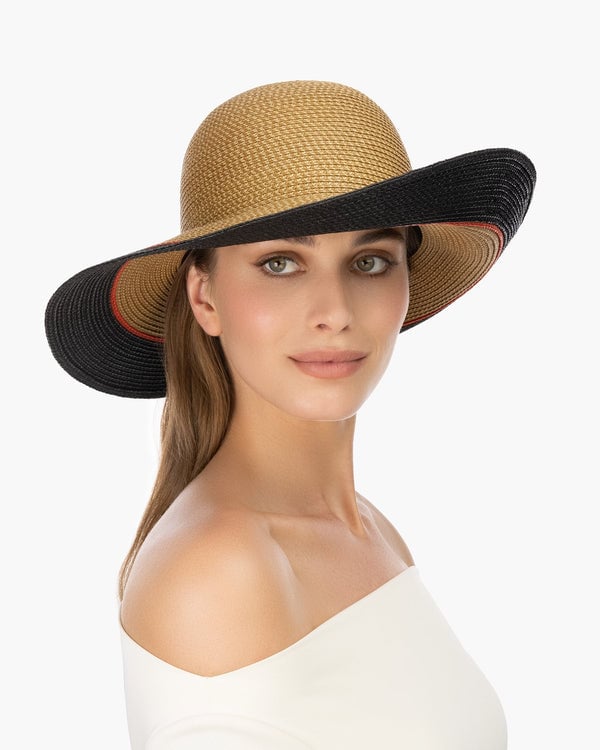 Eric Javits Francoise Natural/Black Mix