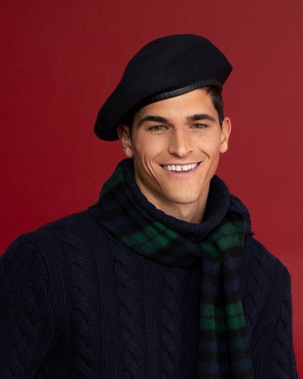 Eric Javits Kaden Beret For Men SM