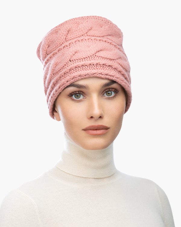 Eric Javits Knit Toque Blush