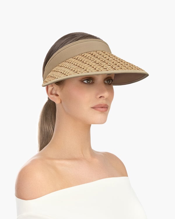 Eric Javits Kokomo Visor Natural