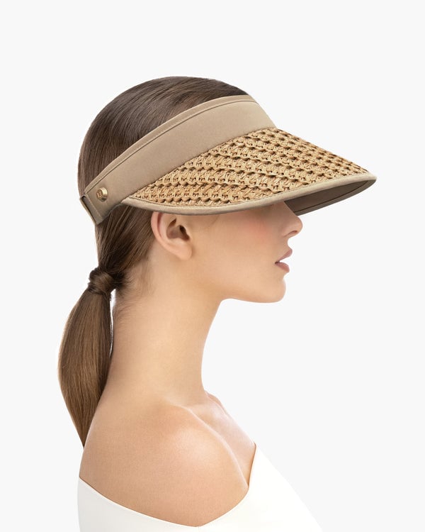 Eric Javits Kokomo Visor Natural