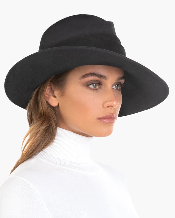 Eric Javits L'Avenue Wool Felt OriginalBlack