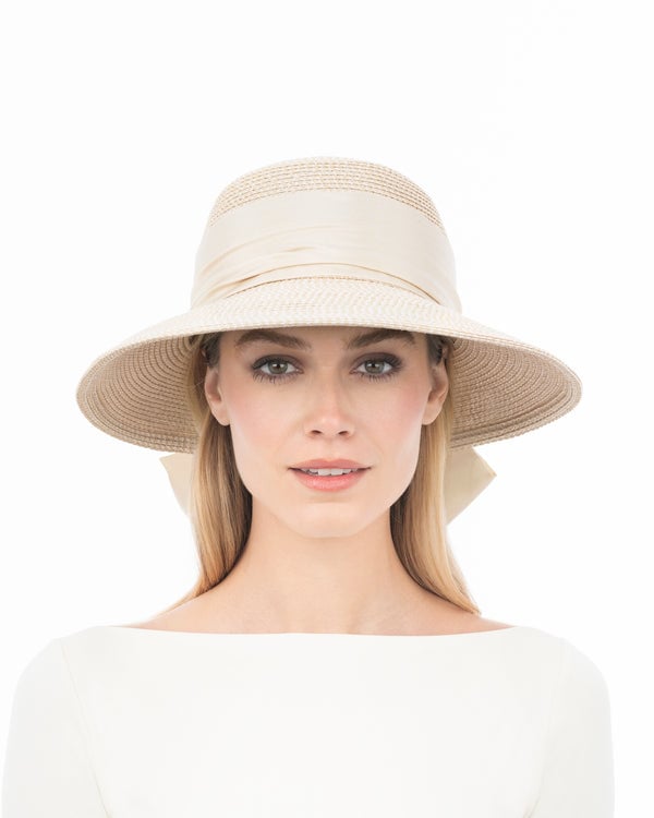 Eric Javits Loulou Natural/Black