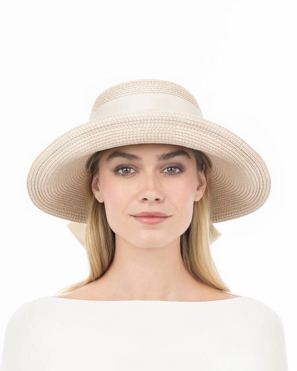 Eric Javits Loulou Natural/Black