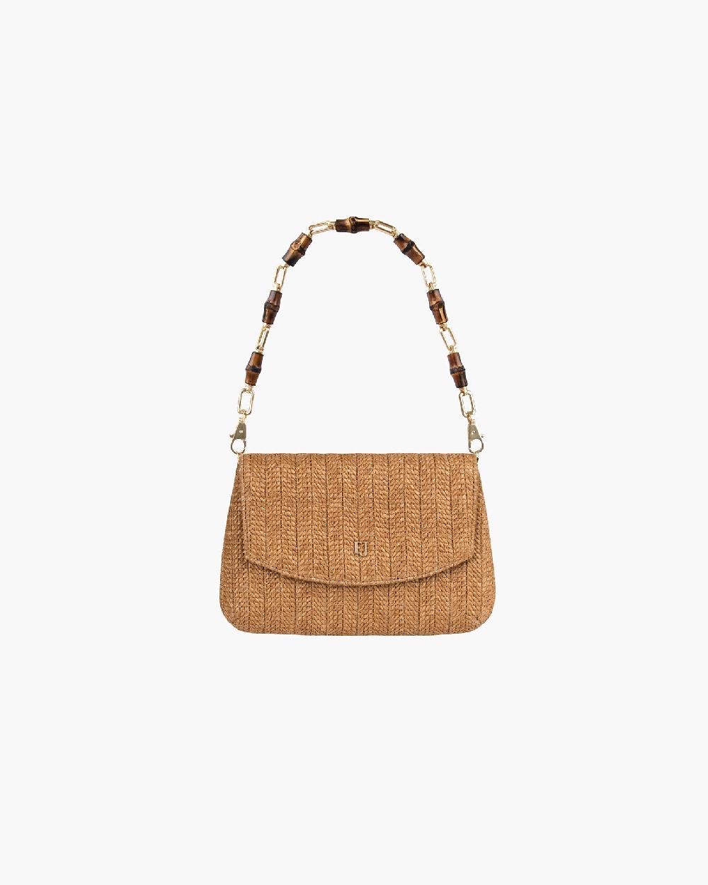 Eric Javits Nebu Flap Pouch Butterscotch