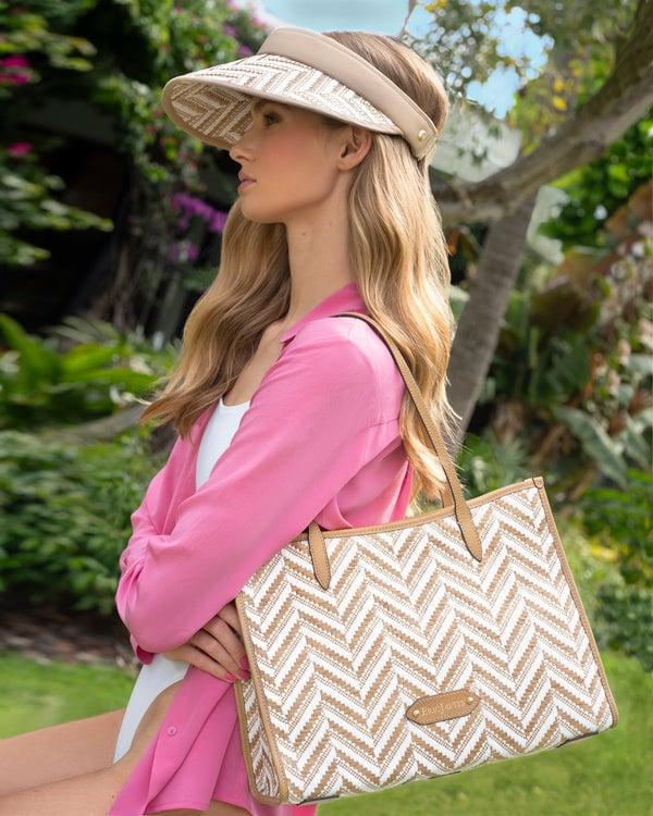 Eric Javits Palmoway White Mix