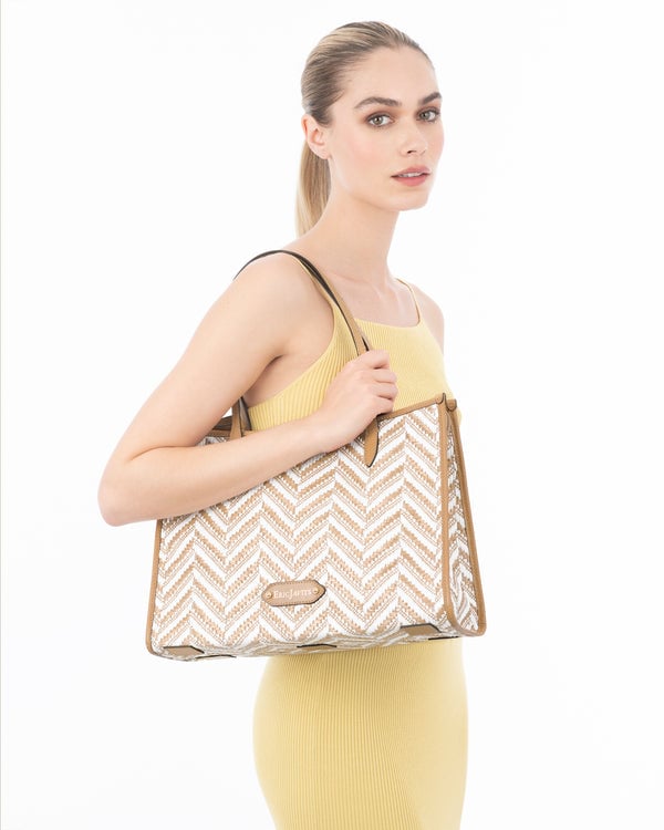 Eric Javits Palmoway White Mix