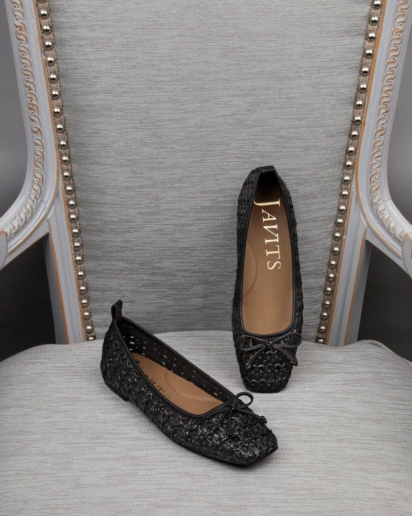 Eric Javits Parris Raffia Black 6