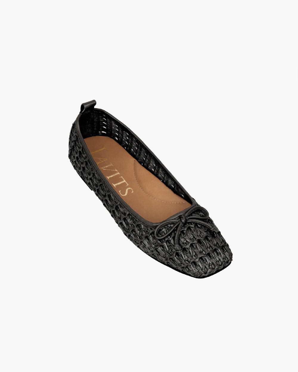 Eric Javits Parris Raffia Black 6