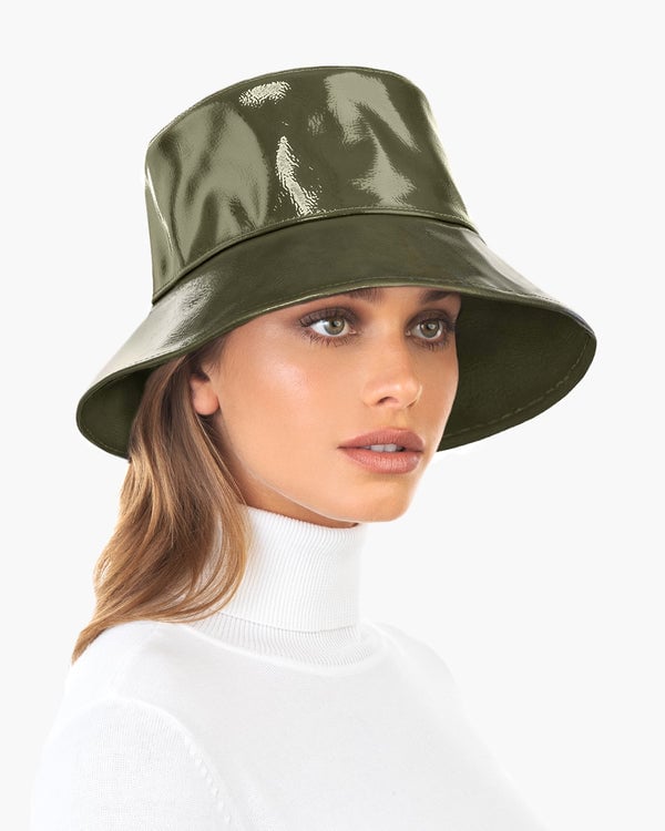 Eric Javits Patti Bucket Hat Olive