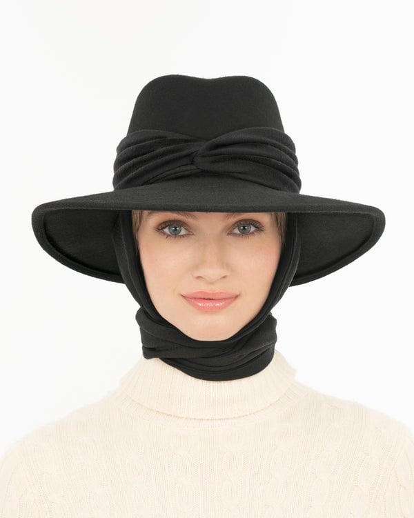 Eric Javits Scarf Zora Black