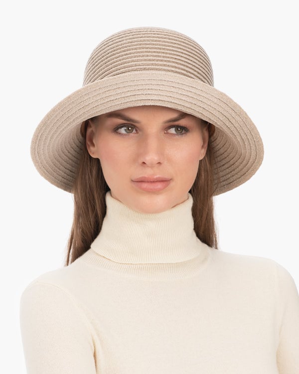 Eric Javits Shenia™ Cloche Bone