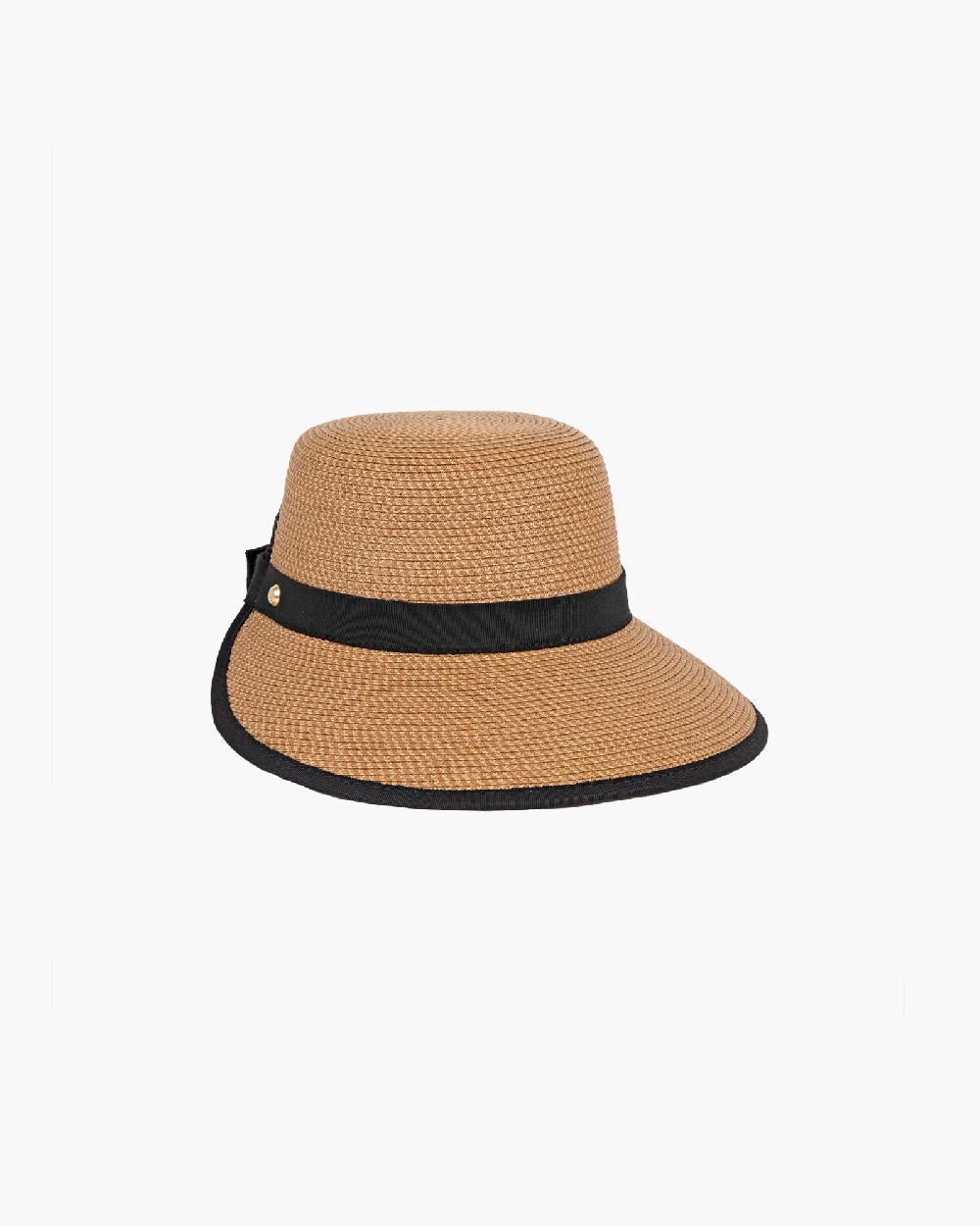 Eric Javits Sunbust Visor Natural/Black