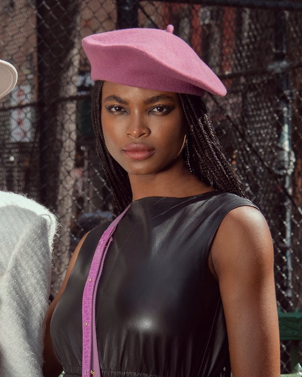 Eric Javits Tanya Beret Mauve