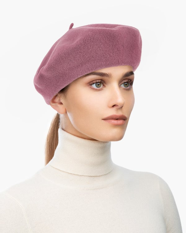 Eric Javits Tanya Beret Mauve