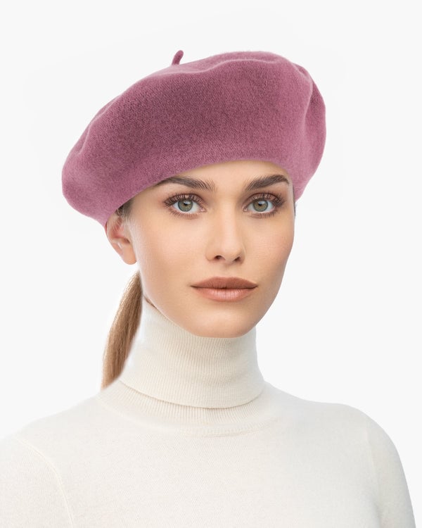 Eric Javits Tanya Beret Mauve