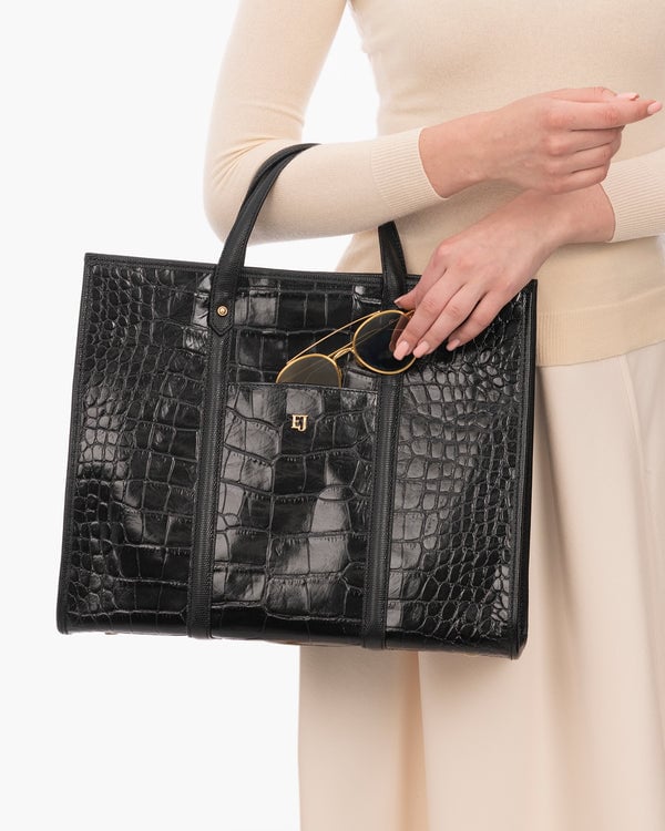 Eric Javits TaTa Tote Black