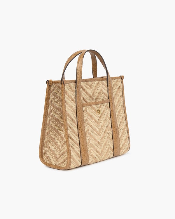 Eric Javits Toto Raffia Peanut