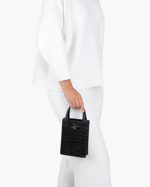 Eric Javits Treat Shopper Black