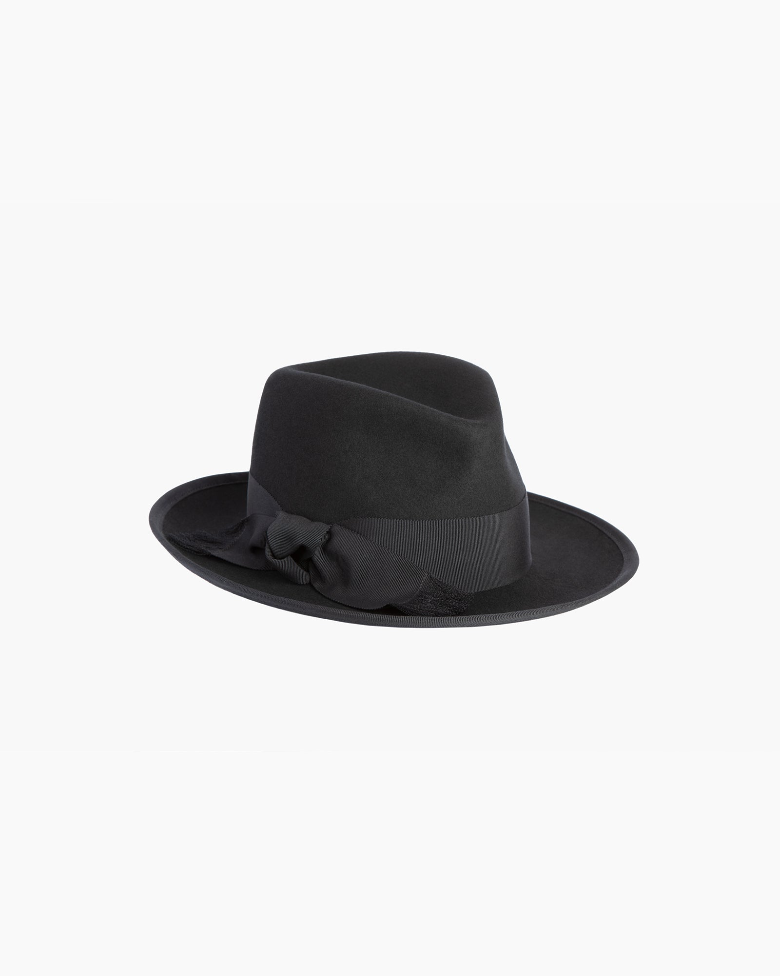 Eric Javits Tyler Fedora Hat For Men Black