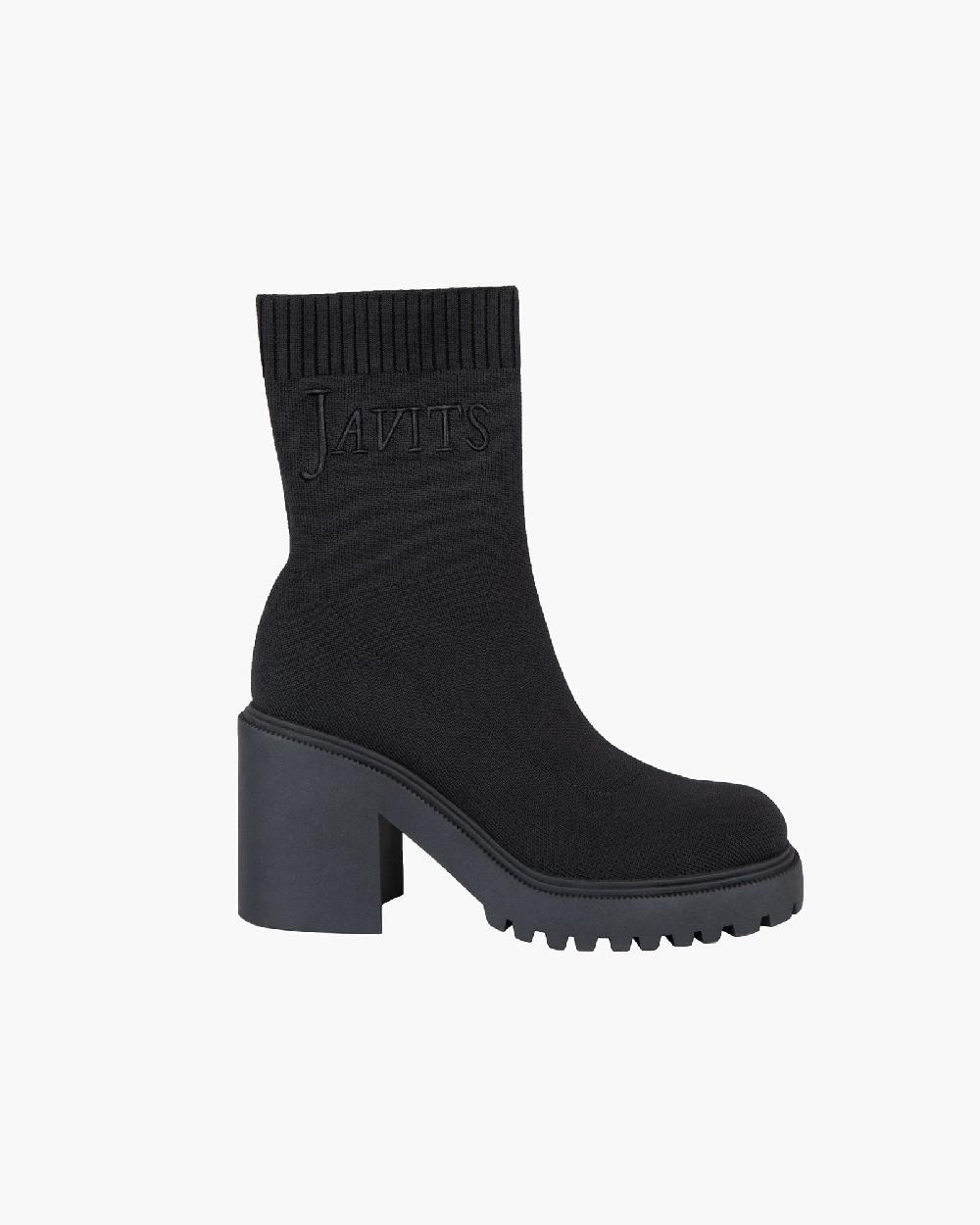 Eric Javits Viola Sock Boot Black