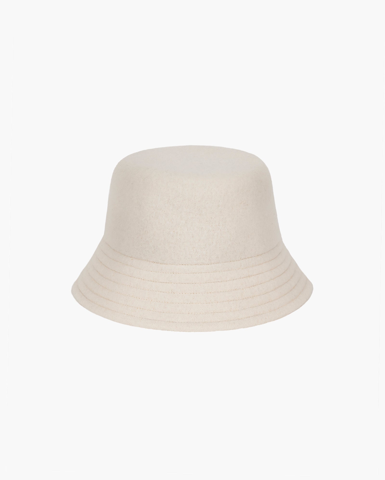 Eric Javits Wool Bucket Soft Cream