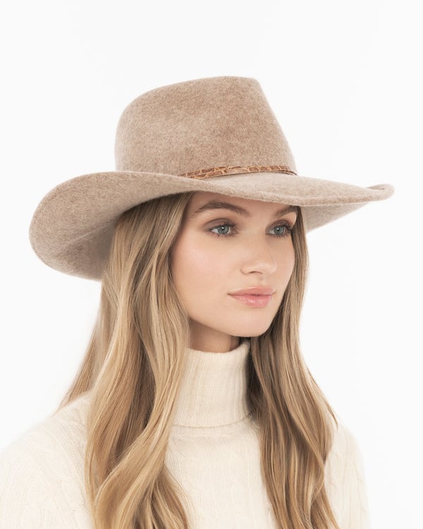 Eric Javits Wool Western Camel