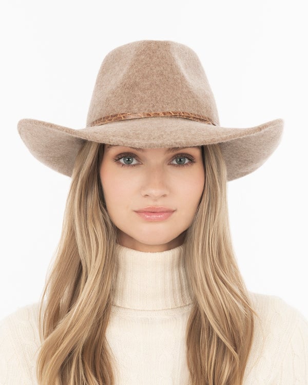 Eric Javits Wool Western Camel
