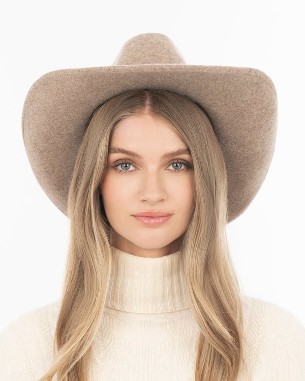 Eric Javits Wool Western Camel