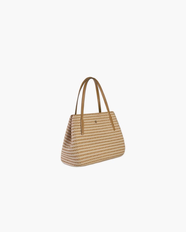 Eric Javits Squishee® Isla Straw Bag Peanut OriginalPeanut