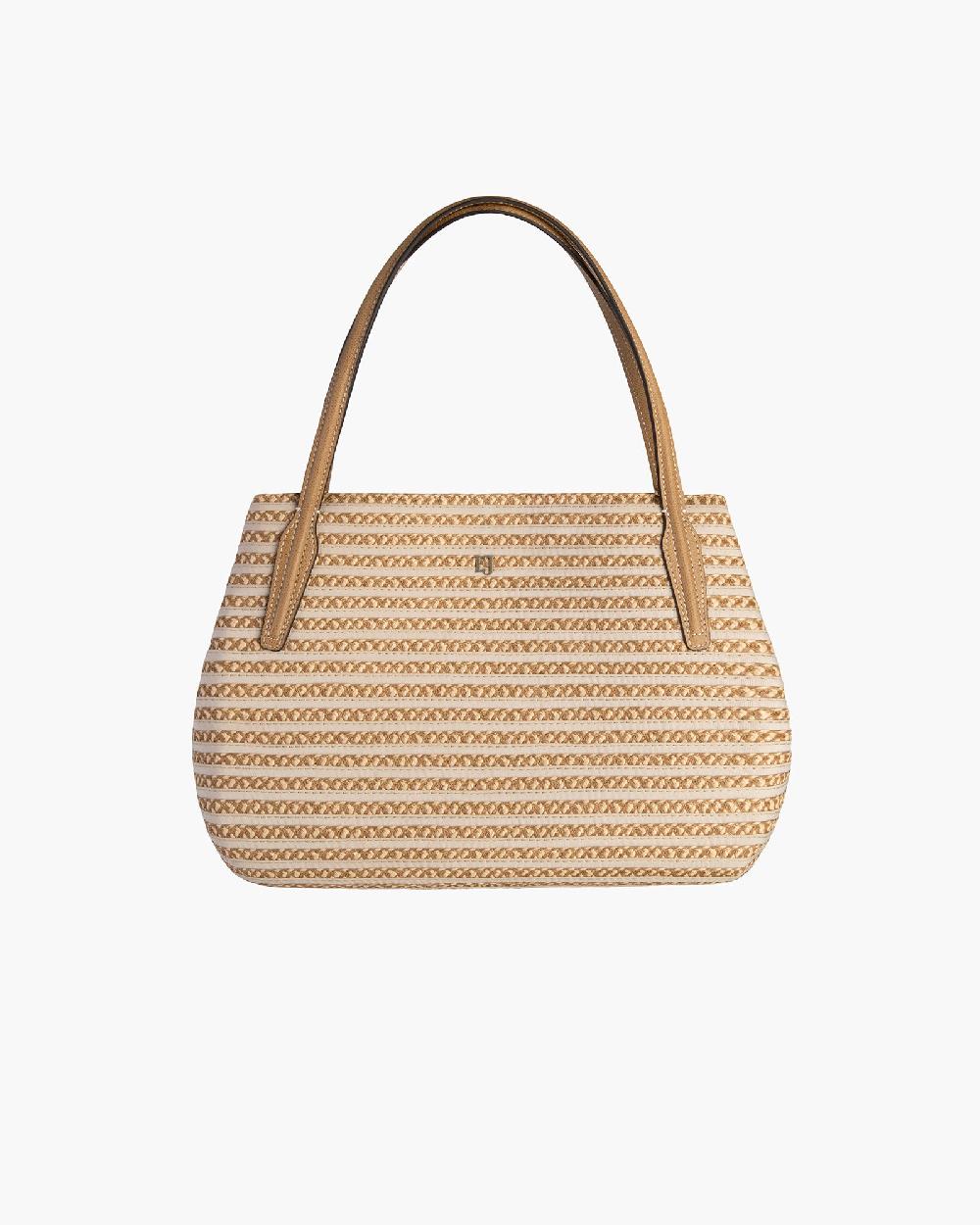 Eric Javits Squishee® Isla Straw Bag Peanut OriginalPeanut