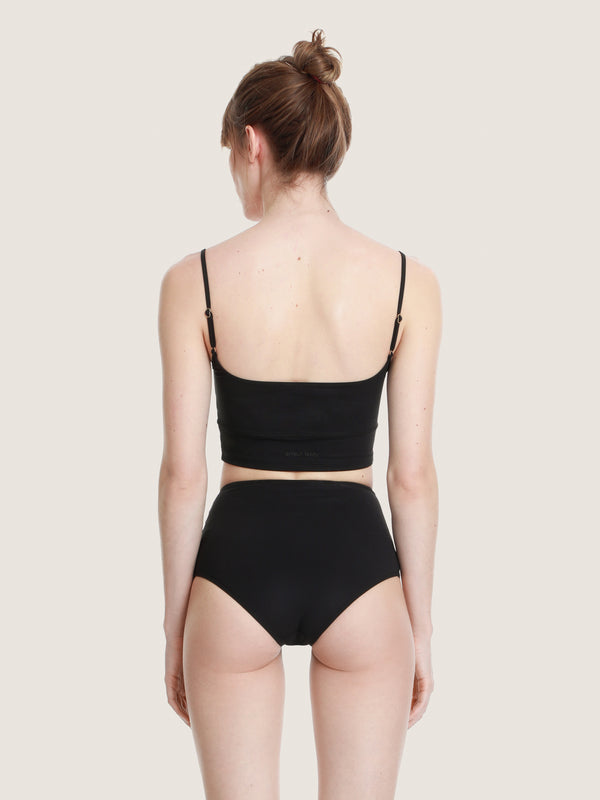 Ernest Leoty Bas De Maillot De Bain Taille Haute Doublé